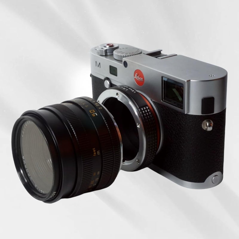 PHOLSY Lens Mount Adapter with 6-Bit Coding Compatible with Leica R Lens to Leica M Mount Camera Body Compatible with Leica R to Leica M - Image 3